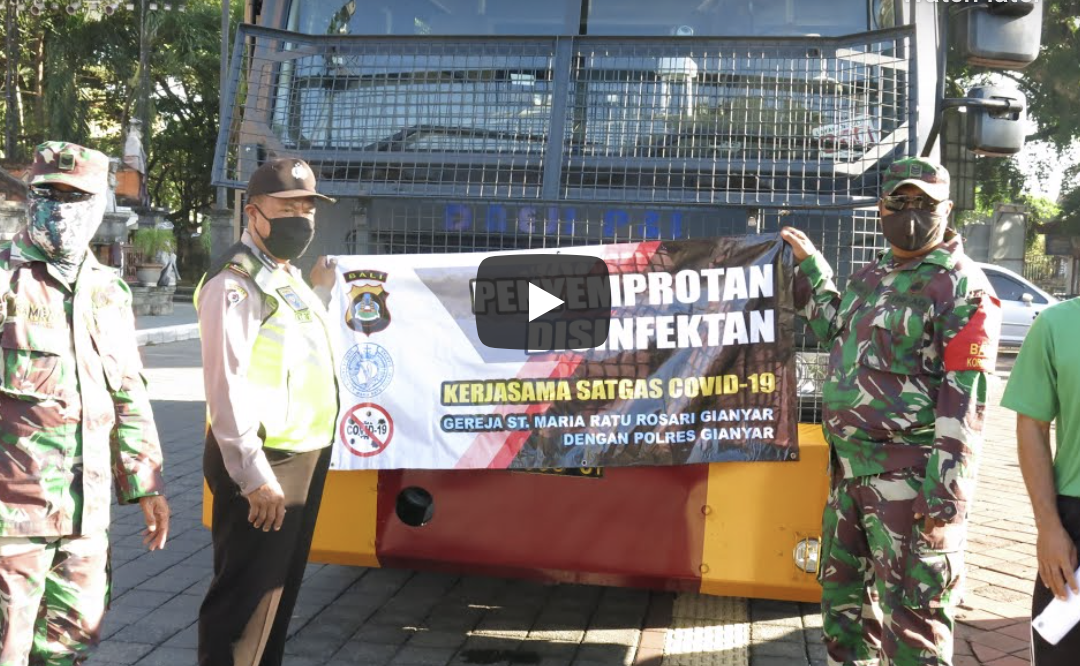 Penyemprotan Desinfektan