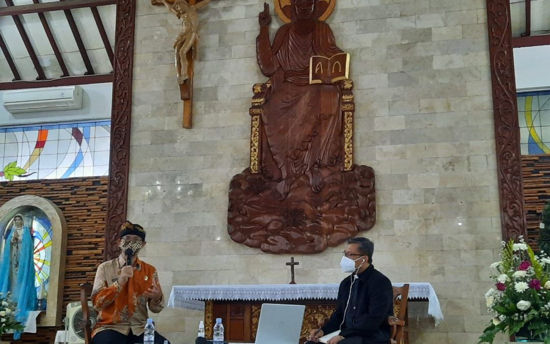 SEMINAR KATAKESE KEBANGSAAN : Bayu Samodro Mangajak Muda Katolik Abdikan Spirit Pancasilais