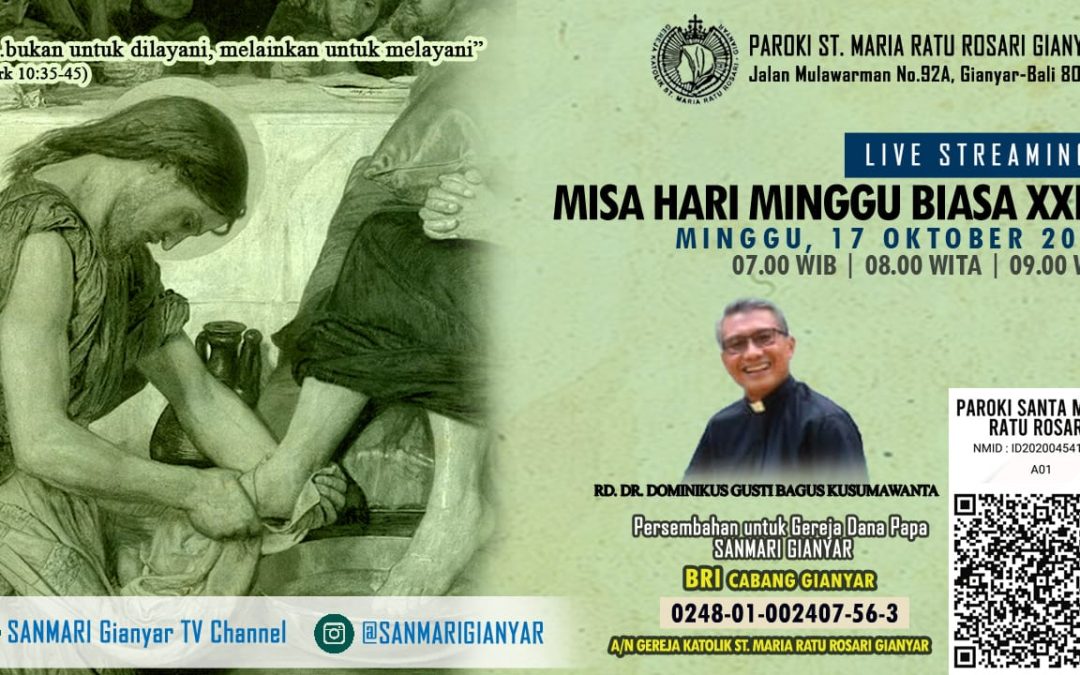 Misa Hari Minggu Biasa XXIX