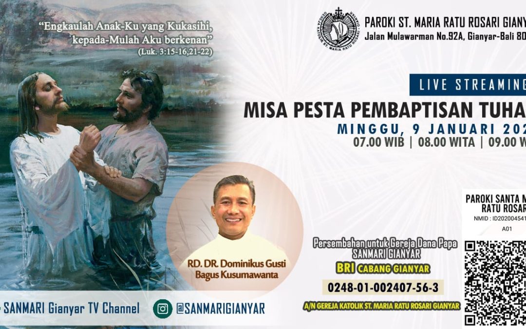 Misa Pesta Pembaptisan Tuhan