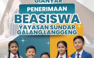 Yayasan Sundar Galang Langgeng memberikan bea siswa bagi anak-anak berprestasi