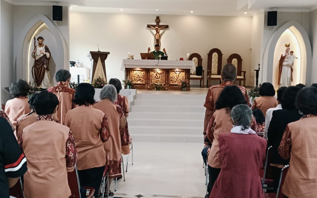 Misa Hari Orang Sakit se Dunia 34. Kapela St Faustina Pejeng Ubud