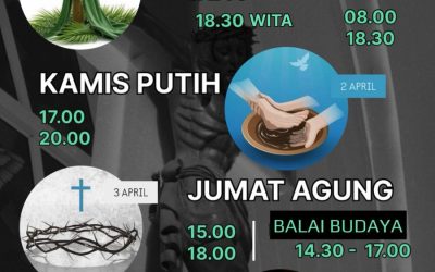 Jadwal Misa Pekan Suci 2026
