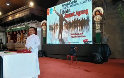 Ibadat Jumat Agung 3 April 2026 untuk pertama kali di Balai Budaya