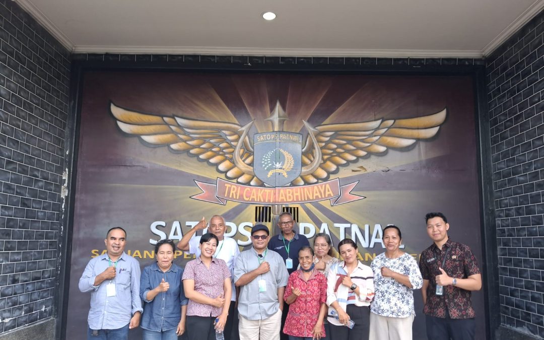 Misa bersama Rm Armin OCD dan Komunitas ME Sanmari di LP Narkotik Bangli