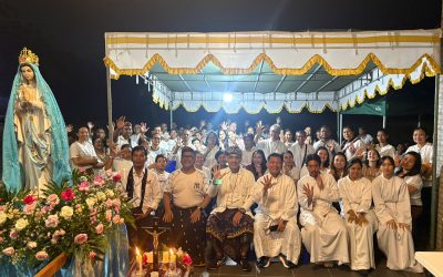 Maria Bintang Evangelisasi prosesi Ibadat penutupan Bulan Maria