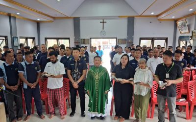 Misa Di LP Narkotika Bangli bersama Legio Maria dan Ibu Irene
