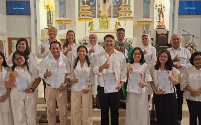 Pembaptisan dan pengakuan iman sebagai anak2 Allah dan murid Yesus Kristus